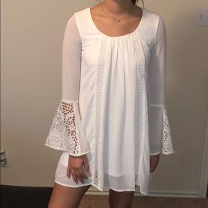 Flowy Long Sleeve Dress